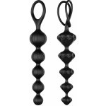 Satisfyer Beads Soft Silicone 2 pack černé – Sleviste.cz