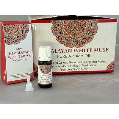 Goloka vonný olej Himalayan White Musk 10 ml – Hledejceny.cz
