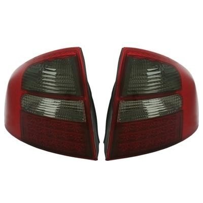 Audi A6 4B Zadní světla LED red/black Krystal – Hledejceny.cz