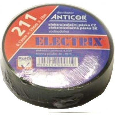 Tanatech Páska izolační PVC 19x20 černá | Zboží Auto