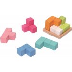 Adam Toys dřevěná kostka tetris – Sleviste.cz