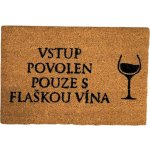 Home Elements Rohožka s textem Dorazili jste do cíle hnědá 40 x 60 cm – Hledejceny.cz