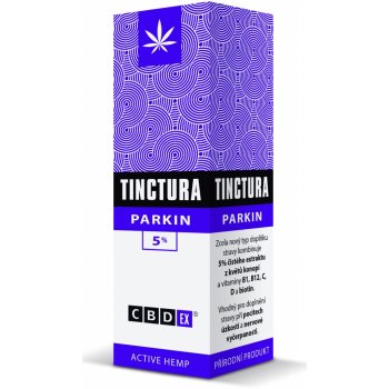 CBDex CBD Tinctura parkin 5% 10 ml