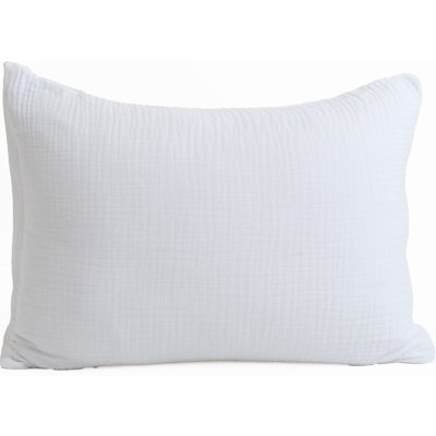 MKLuzkoviny.cz Alexia mušelínový povlak bílý 40 x 60 cm – Zboží Dáma