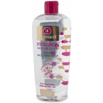 Dermacol Hyaluron čistící micelární voda 400 ml