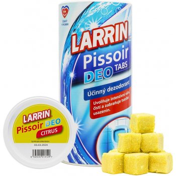 Larrin Pissoir Deo tablety do pisoáru Citrus 900 g