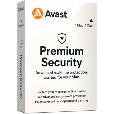 Avast Premium Security for Mac - 1 PC 1 rok (spm.1.12m) – Hledejceny.cz