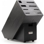 Blok na nože černý, na 9ks jasanové dřevo - Wüsthof Dreizack Solingen – Zboží Dáma