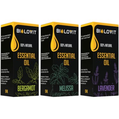Bilovit Sada esenciálních olejů Sleep 3 x 10 ml – Hledejceny.cz