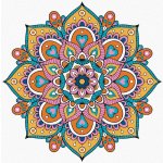Diamondi Diamantové malování MANDALA III 40 x 50 cm vypnuté plátno na rám – Sleviste.cz