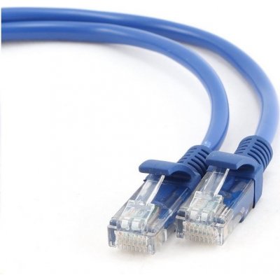 Gembird PP12-2M/B Patch RJ45, cat. 5e, UTP, 2m, modrý