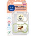Mam dudlík Supreme Night béžová/zelená 2 ks – Hledejceny.cz