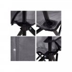 Kempingové křeslo SPRINGOS COSTA šedé – Zbozi.Blesk.cz