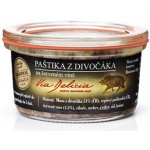 Via Delicia Paštika z divočáka na červeném víně 130 g – Zboží Dáma