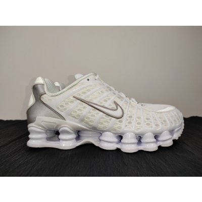 Nike Shox TL White Metallic Silver Max Orange AR3566-100