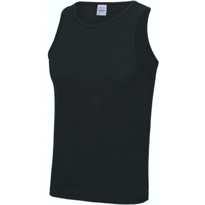 Just Cool Pánské funkční tílko Cool Vest tryskáčově černá – Sleviste.cz