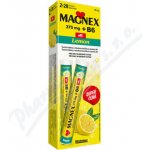 Magnex 375mg+B6 eff. Lemon šumivých 2x20 tablet – Hledejceny.cz