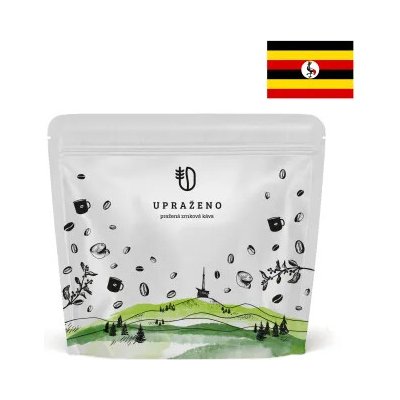 Upraženo káva Uganda 100% Arabica zrnková 250 g – Hledejceny.cz