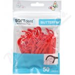 SoftDent dentální párátka s nití 50 ks – Zboží Mobilmania