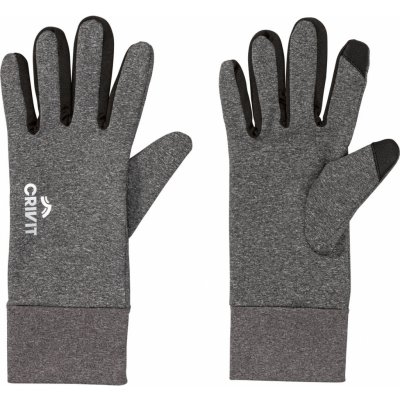 Crivit dámské / pánské funkční rukavice šedá – Zboží Mobilmania