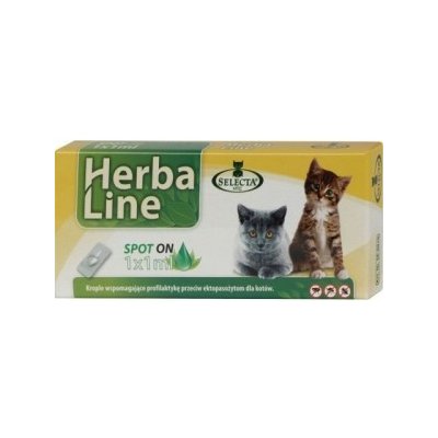 Herba Spot-on 1 x 1 ml pro kočky antiparazitní – Zboží Mobilmania