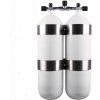 Potápěčské lahve Vítkovice Cylinders Dvojče 2x15 L 230 Bar DIR skruže manifold