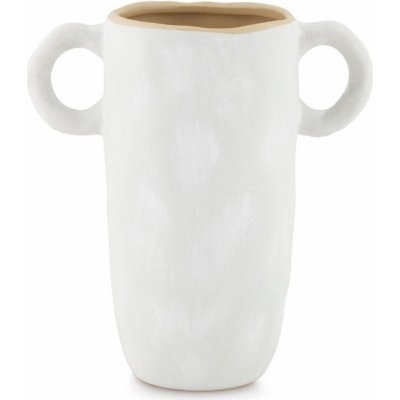 Keramická váza Andrea House Honest, 21 cm | bílá AX20084 – Hledejceny.cz