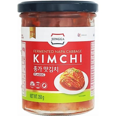 JONGGA Čerstvé korejské kimchi krájené v dóze 350 g – Zboží Dáma