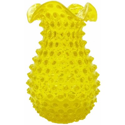 Váza 18cm – Hobnail – Ananas – žlutá – Hledejceny.cz
