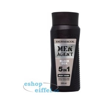 Dermacol Men Agent Black Box sprchový gel 5 v 1 250 ml