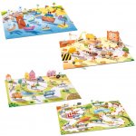 Djeco 3D samolepkový set Lift up stickers vozidla – Hledejceny.cz