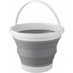Rossner Kbelík skládací šedý 10 l – Zbozi.Blesk.cz