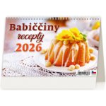 Stolní Helma Babiččiny recepty 2026 – Zboží Dáma