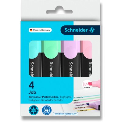 Schneider 115098 Job Pastel sada 4 barev – Zboží Dáma