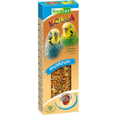 NESTOR Tyčinka medová pro papoušky 85 g – Hledejceny.cz