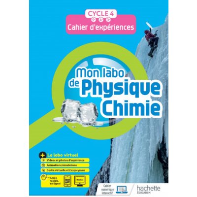 Mon labo de Physique-Chimie cycle 4 - cahier dexpériences - Ed. 2021 – Hledejceny.cz