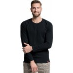 CityZen bavlněné triko dlouhý rukáv černé – Sleviste.cz