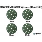 Kovax Maxcut 152 mm, 15 otvorů Zrnitost: K60 – Zboží Mobilmania