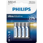 Philips Ultra Alkaline AAA 4ks LR03E4B/10 – Zboží Živě