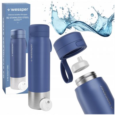 Wessper B2 Stainless Steel Actitex 1 l modrá – Zbozi.Blesk.cz
