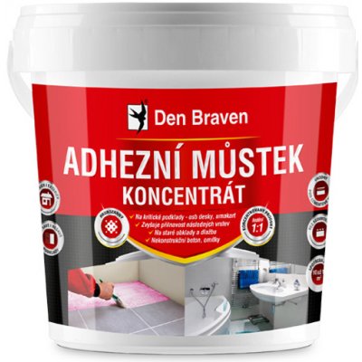 Den Braven Adhezní můstek koncentrát 2,5 kg kbelík růžová