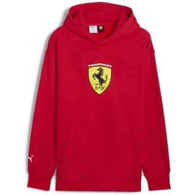 FERRARI mikina PUMA RACE Big Shield 25 red – Sleviste.cz