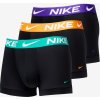 Boxerky, trenky, slipy, tanga Nike Trunk 3-Pack Black