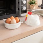 Die moderne Hausfrau Vařič vajec do mikrovlnné trouby 634213 – Zboží Dáma