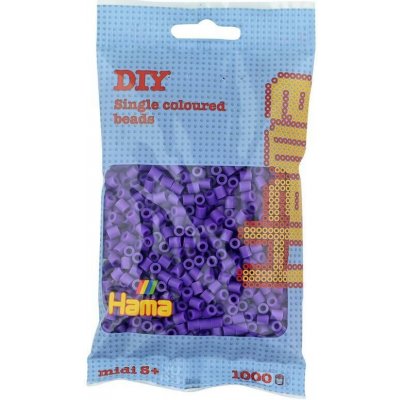 Hama MIDI Zažehlovací korálky 1000 ks - fialové – Zboží Dáma