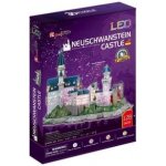 CubicFun 3D puzzle svítící Zámek Neuschwanstein 128 ks – Zbozi.Blesk.cz