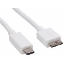 Sandberg 136-07 USB-C - USB3.0 Micro-B, 1m, černý