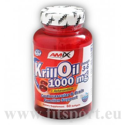 Amix Krill Oil 1000mg 60 tekutých kapslí + volitelný dárek