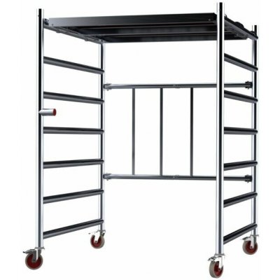 Jumbo 1,80/3,80 m hliník šedá 130BK – Zbozi.Blesk.cz