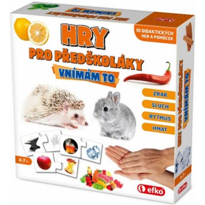 EFKO HRA Vnímám to Vzdělávací soubor her pro předškoláky – Sleviste.cz